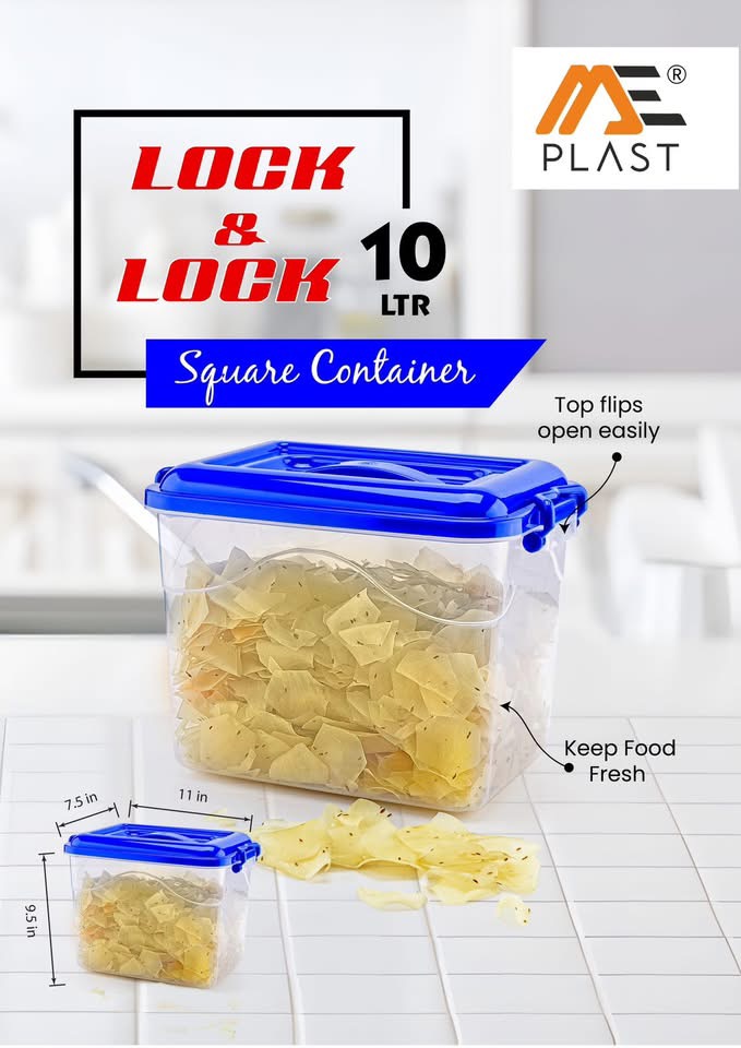 Plastic Storage Container - 10 ltr.