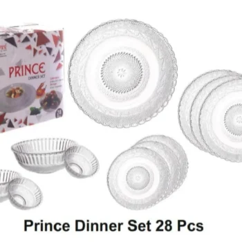 prince dinner set 28 pcs